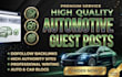 publish automotive guest posts and build quality backlinks