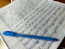 neat handwritten notes assignments and documents