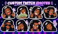 create twitch emotes, chibi emotes and sub badges