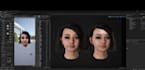 3d rig for webbased ai assistant,talkinghead avatar,metahuman livelink,15 oculus