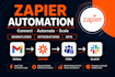 build zapier automation and workflow integrations