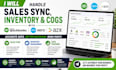 handle sales sync, inventory and cogs with quickbooks xero a2x