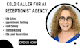 cold caller ai receptionist sales partner saas cold calling appointment setting