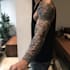 create a tattoo design of tattoo sleeve