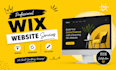 design wix website, wix redesign, wix website redesign, wix website design fix
