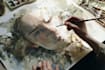 create watercolor portrait art