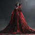 horror vampire lord queen character desing