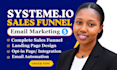 create systeme io landing page systeme io sales funnel systeme io website