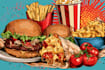 draw a food pop art illustration