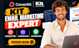 setup convertkit newsletter kit landing page convertkit email marketing expert