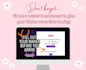 create a graphic for your event or business