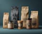 do coffee packaging, coffee label, and packaging design