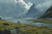 design detailed fantasy landscapes and environments