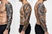 professionally design your sleeve tattoo , chest tattoo