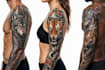 create a tattoo design of tattoo sleeve