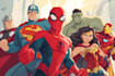 make super hero character design illustration