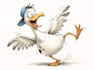 draw a cartoon character in a funny sketch