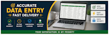 do accurate data entry and data management