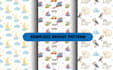 unique kids and nursery seamless pattern design