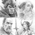 create professional fantasy character artwork