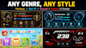 design a mobile game UI menus, hud, icons and buttons