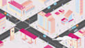 create a 2d isometric explainer video animation