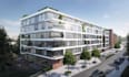 remodel multi unit apartment layout, rowhouse external 3d render, estate VR tour