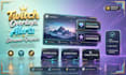 design twitch overlays streamer graphics alert panels screen youtube kick