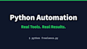 build python cron jobs, api integrations and data pipelines