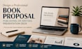 design a professional book proposal, publishing or writing presentation deck