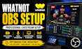 setup obs studio for your whatnot livestream