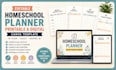 design canva homeschool planner printable digital etsy planner lesson plan PDF