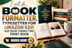 do book formatting, typesetter, amazon kdp, kdp book formatting, paperback