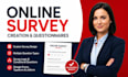 create market research surveys and questionnaires