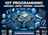 develop arduino esp32 esp8266 nodemcu iot programming and pcb design