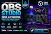 setup obs studio for streaming and recording