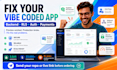 fix bugs in your lovable bolt replit base44 app supabase auth and rls