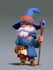 draw 2d game character illustration
