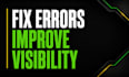 fix on page and technical SEO issues