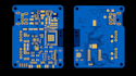 design esp32 s3 pcb for display camera usb and sensor interfaces