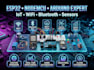 program esp32 nodemcu arduino iot projects, bluetooth and sensors