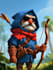 draw 2d game character illustration
