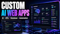 build a custom ai web app