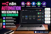 build n8n web scraping and lead generation automation