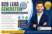 do b2b lead generation contact colding prospect call listing google map scraping