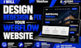 design webflow website, redesign website and fix or optimize webflow website
