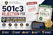fix your rejected 501c3 application and get it irs approved