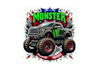 create high quality monster jeep logo with express delivery
