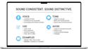 create a brand voice, tone guide, and brand messaging guide