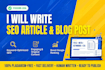write SEO blog post that ranks on google